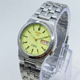 Vintage Seiko 5 - Automatic Watch Day/Date Stainless Steel Japan Made