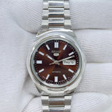 Seiko 5 - Custom Vintage Style Automatic Mens Watch 6309  Brown Sunburst Dial