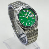 Seiko 5 -  Automatic Watch 21 Jewels  Green Dial Vintage Style Mod