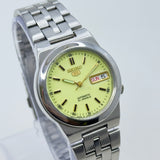 Vintage Seiko 5 - Automatic Watch Day/Date Stainless Steel Japan Made