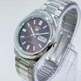Seiko 5 - Custom Vintage Style Automatic Mens Watch 6309  Brown Sunburst Dial