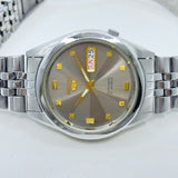 Seiko 5 - 7S26-00X0 Automatic Men's Watch Day Date Stainless Steel Japan Made