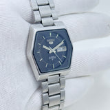 Vintage Seiko 5 Automatic Men's Watch Black Dial Japan Made
