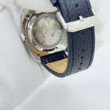 Vintage Style Watch - Seiko Automatic 21 Jewels Blue Dial Day Date Mod