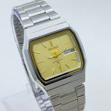 Vintage Seiko 5 Square Automatic Wristwatch