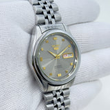 Seiko 5 - 7S26-00X0 Automatic Men's Watch Day Date Stainless Steel Japan Made