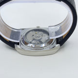 Vintage Style Watch - Seiko Automatic 21 Jewels Blue Dial Day Date Mod