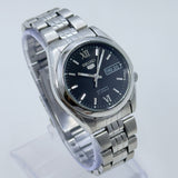 Seiko 5 - 7S26-01V0 Automatic Men's Watch Day Date Stainless Steel Japan Made