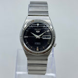 Vintage Seiko 5 - Automatic Watch Day/Date Stainless Steel Japan Made