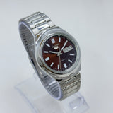 Seiko 5 - Custom Vintage Style Automatic Mens Watch 6309  Brown Sunburst Dial