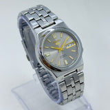 Seiko 5 - 7S26-01R0 Automatic Men's Watch Day Date Stainless Steel Japan Made
