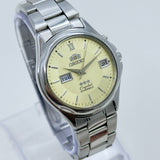 Vintage Watch Orient 3 Star Crystal Automatic Men's Wristwatch Japan