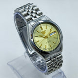Seiko 5 - 7S26-00X0 Automatic Men's Watch Day Date Stainless Steel Japan Made