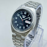 Vintage Seiko 5 Automatic Black Dial — 21 Jewels (7S26)