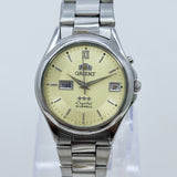 Vintage Watch Orient 3 Star Crystal Automatic Men's Wristwatch Japan