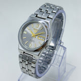 Seiko 5 - 7S26-01R0 Automatic Men's Watch Day Date Stainless Steel Japan Made