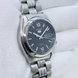 Seiko 5 - 7S26-01V0 Automatic Men's Watch Day Date Stainless Steel Japan Made