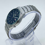 Seiko 5 Automatic Men's Watch Black Railway Time Dial 36mm Day-Date Japan