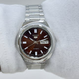 Seiko 5 - Custom Vintage Style Automatic Mens Watch 6309  Brown Sunburst Dial