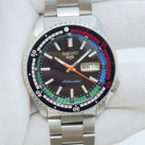 Seiko 5 - Sports Diver Mod: Black Dial Automatic Stainless Steel Watch