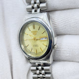 Seiko 5 - 7S26-00X0 Automatic Men's Watch Day Date Stainless Steel Japan Made