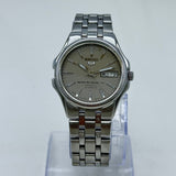 Vintage Seiko 5 Automatic 7S36-00A0 23J Grey Dial Men's Watch