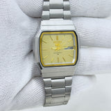 Vintage Seiko 5 Square Automatic Wristwatch
