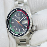 Seiko 5 - Sports Diver Mod: Black Dial Automatic Stainless Steel Watch