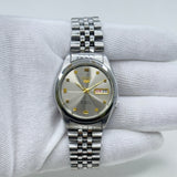 Seiko 5 - 7S26-00X0 Automatic Men's Watch Day Date Stainless Steel Japan Made