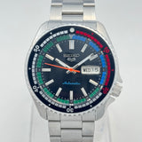 Seiko 5 - Sports Diver Mod: Black Dial Automatic Stainless Steel Watch