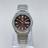 Seiko 5 - Custom Vintage Style Automatic Mens Watch 6309  Brown Sunburst Dial