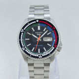 Seiko 5 - Sports Diver Mod: Black Dial Automatic Stainless Steel Watch