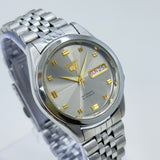 Seiko 5 - 7S26-00X0 Automatic Men's Watch Day Date Stainless Steel Japan Made