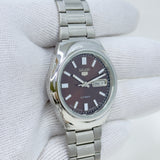 Seiko 5 - Custom Vintage Style Automatic Mens Watch 6309  Brown Sunburst Dial
