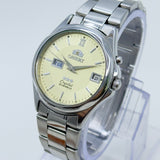 Vintage Watch Orient 3 Star Crystal Automatic Men's Wristwatch Japan
