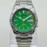 Seiko 5 -  Automatic Watch 21 Jewels  Green Dial Vintage Style Mod
