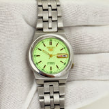 Vintage Seiko 5 - Automatic Watch Day/Date Stainless Steel Japan Made