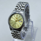 Seiko 5 - 7S26-00X0 Automatic Men's Watch Day Date Stainless Steel Japan Made