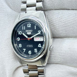 Vintage Seiko 5 Automatic Black Dial — 21 Jewels (7S26)