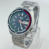Seiko 5 - Sports Diver Mod: Black Dial Automatic Stainless Steel Watch