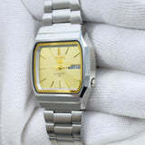 Vintage Seiko 5 Square Automatic Wristwatch