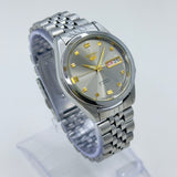 Seiko 5 - 7S26-00X0 Automatic Men's Watch Day Date Stainless Steel Japan Made