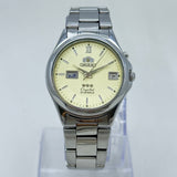 Vintage Watch Orient 3 Star Crystal Automatic Men's Wristwatch Japan