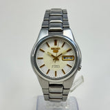 Seiko 5 - Automatic Men's Wristwatch Day Date Japan Made