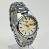Seiko 5 - Automatic Men's Wristwatch Day Date Japan Made