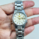 Seiko 5 - Automatic Men's Wristwatch Day Date Japan Made