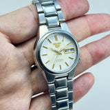 Seiko 5 - Automatic Men's Wristwatch Day Date Japan Made