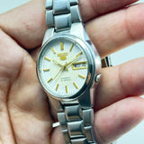 Seiko 5 - Automatic Men's Wristwatch Day Date Japan Made