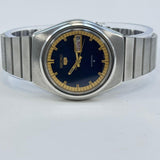Vintage Seiko 5 - Automatic Blue Dial Day-Date Classic Men’s Watch Japan Made