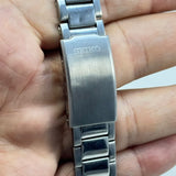 Vintage Men's Watch Seiko 5 Automatic Brown Dial Day-Date Original Japan Made